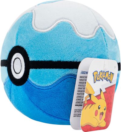 POKEMON W2 Pliušinis žaislas Poké Ball, 12 cm