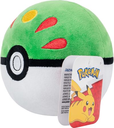 POKEMON W2 Pliušinis žaislas Poké Ball, 12 cm
