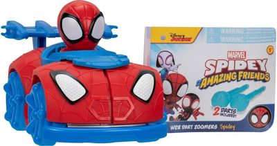 SPIDEY AND HIS AMAZING FRIENDS Mašinėlė „Web Dart Zoomers“