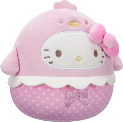 SQUISHMALLOWS HELLO KITTY Velykinis pliušinis žaislas, 12 cm