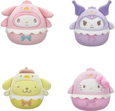 SQUISHMALLOWS HELLO KITTY Velykinis pliušinis žaislas, 12 cm
