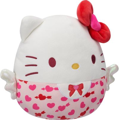 SQUISHMALLOWS HELLO KITTY Valentino dienos pliušinis žaislas, 20 cm