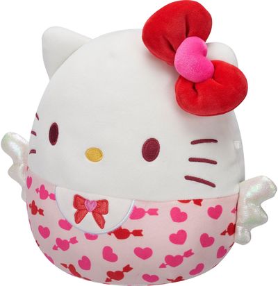 SQUISHMALLOWS HELLO KITTY Valentino dienos pliušinis žaislas, 20 cm