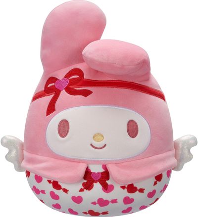 SQUISHMALLOWS HELLO KITTY Valentino dienos pliušinis žaislas, 20 cm