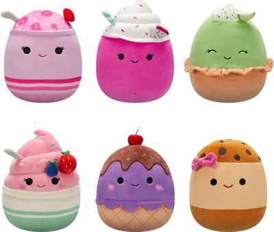 SQUISHMALLOWS MYSTERY SQUAD W21 paslaptingas pliušinis gyvūnėlis, 20 cm