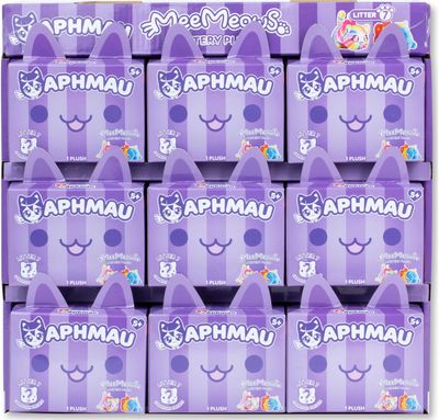 APHMAU MeeMeow Paslaptingas pliušinis kačiukas, 15 cm