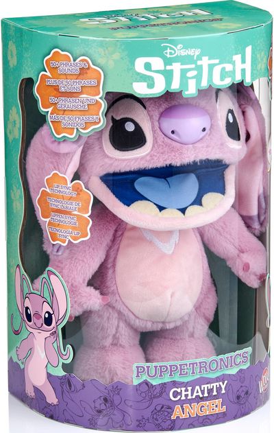 STITCH Interaktyvus herojus Angel, 30 cm