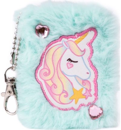 Dienoraštis-raktų pakabukas Mini Furry Friends, įv. rūšys