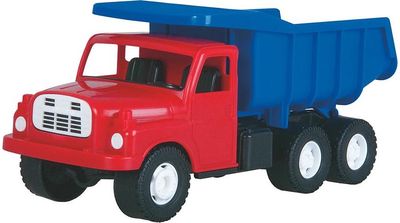 Sunkvežimis DINO Tatra, 30 cm, raudonos/mėlynos sp.