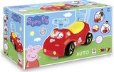 Vaikiška paspiriama mašinėlė SMOBY Peppa Pig su paminkštinta sėdyne