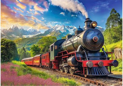 TREFL Dėlionė „Train journey", 1000 det.