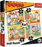 TREFL GARFIELD 4 dėlionių rinkinys