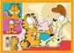 TREFL GARFIELD 4 dėlionių rinkinys