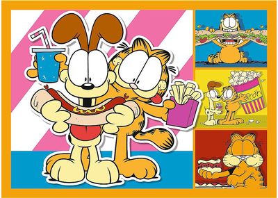 TREFL GARFIELD 4 dėlionių rinkinys