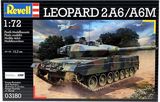 Klijuojamas modelis REVELL Leopard 2 A6/A6M 1:72