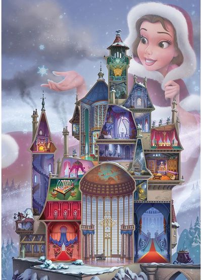 Dėlionė RAVENSBURGER Disney´s Belle Castle, 1000 det.
