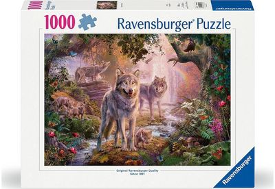 Dėlionė RAVENSBURGER Summer Wolves, 1000 det.