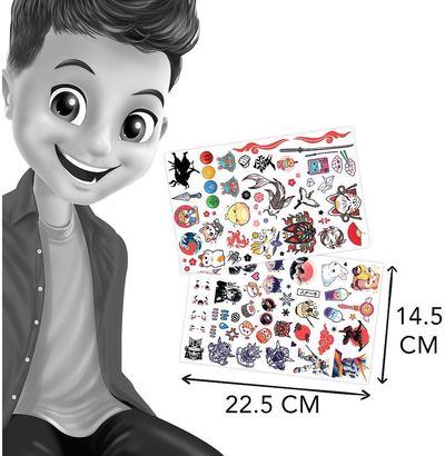 Laikinosios tatuiruotės BUKI Manga Style