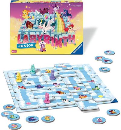Stalo žaidimas RAVENSBURGER Junior Labyrinth Unicorns