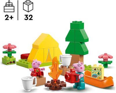 LEGO DUPLO Peppa Pig Stovyklavimas 10452