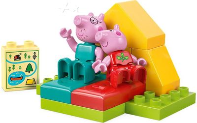 LEGO DUPLO Peppa Pig Stovyklavimas 10452