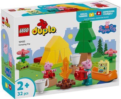 LEGO DUPLO Peppa Pig Stovyklavimas 10452
