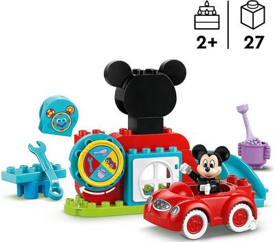 LEGO DUPLO Disney Peliuko Mikio klubas ir automobilis 10454