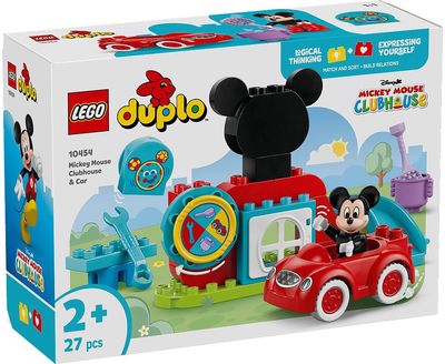 LEGO DUPLO Disney Peliuko Mikio klubas ir automobilis 10454