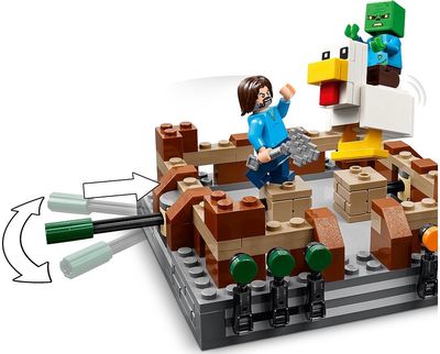 LEGO Minecraft Miško dvaro kovų ringas 21272