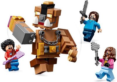 LEGO Minecraft Miško dvaro kovų ringas 21272