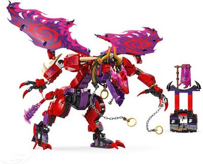 LEGO NINJAGO Chaoso drakonas Griausmingoji iltis 71832