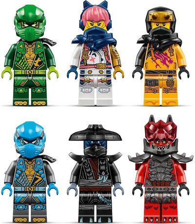 LEGO NINJAGO Chaoso drakonas Griausmingoji iltis 71832