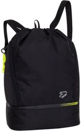 Sportinis maišelis SEVEN SPORT su petnešomis, 30 X 46 cm, juodos sp.