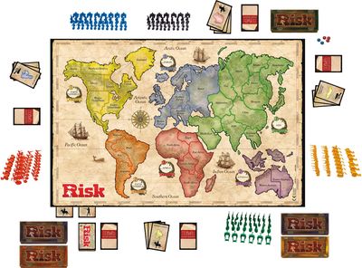 Stalo žaidimas RISK (EN)