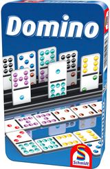 Stalo žaidimimas SCHMIDT domino Aluminium Box (EN)