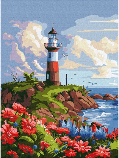 Tapyba pagal skaičius IDEYKA VAIZDINGA ŠALIS 30x40