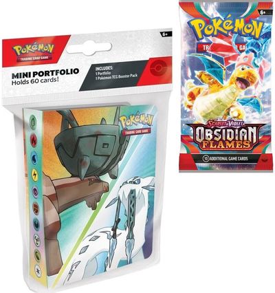 Kolekcinės kortelės Pokemon TCG: Scarlet & Violet - Obsidian Flames Mini Portfolio