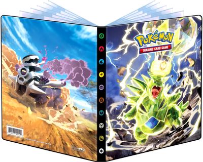 Kortų albumas Ultra Pro: Pokémon - 4-Pocket Portfolio - Tyranitar and Revavroom