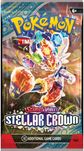 Kolekcinės kortelės Pokémon TCG: Stellar Crown  Booster pack, 1 vnt.