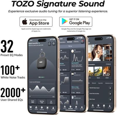 Nešiojama kolonėlė TOZO SoundGo Portable Bluetooth Speaker Black