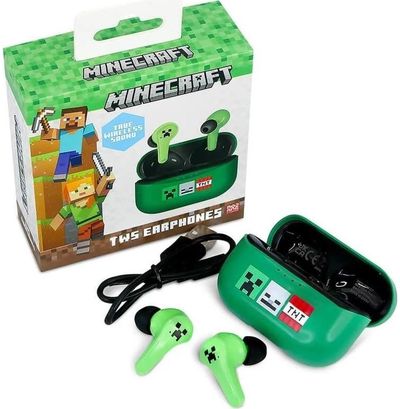 Ausinės OTL Minecraft Icons TWS Earpods