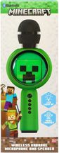 Karaoke mikrofonas OTL Minecraft PopSing LED Karaoke Mic