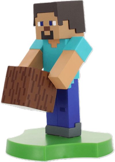 Figūrėlė EXG mini laikiklis MINECRAFT Steve Holdem