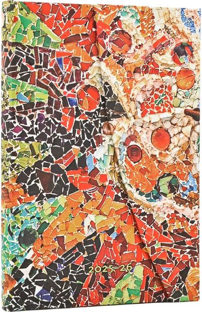 Darbo knyga PAPERBLANKS 18mėn. 2025 liepa - 2026 gruod. Gaudi’s Sun, MINI, HOR