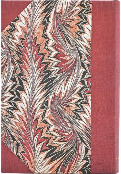 Darbo knyga PAPERBLANKS 18mėn. 2025 liepa - 2026 gruod. Rubedo, MINI, HOR