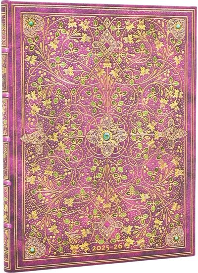 Darbo knyga PAPERBLANKS 18mėn. 2025 liepa - 2026 gruod. Diamond Jubilee, ULTRA, VER