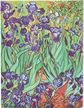Darbo knyga PAPERBLANKS 18mėn. 2025 liepa - 2026 gruod. Van Gogh’s Irises, ULTRA , VER