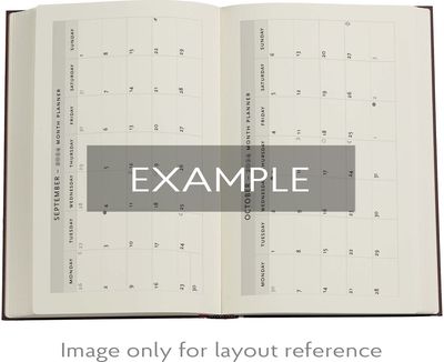 Darbo knyga PAPERBLANKS 18mėn. 2025 liepa - 2026 gruod. Van Gogh’s Irises, ULTRA , VER