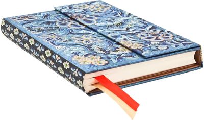 Darbo knyga PAPERBLANKS 18mėn. 2025 liepa - 2026 gruod. Blue Willow, MINI, HOR