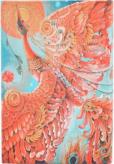 Darbo knyga PAPERBLANKS 18mėn. 2025 liepa - 2026 gruod. Firebird, MINI, HOR